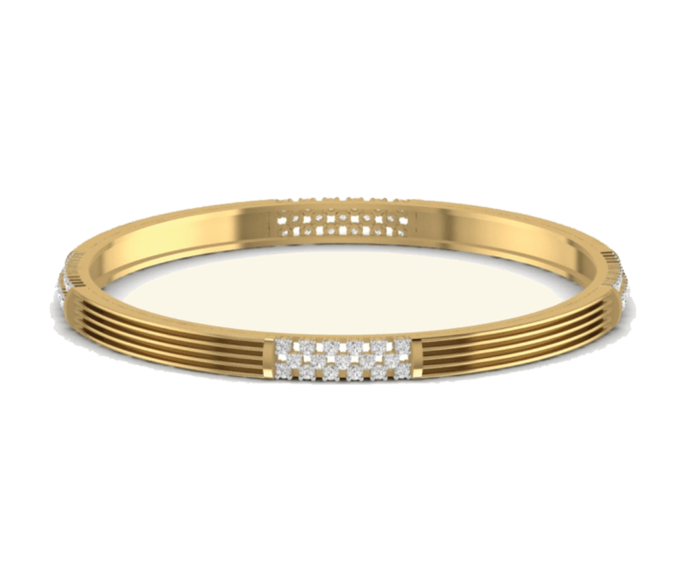Channel-Set Mini Bangle