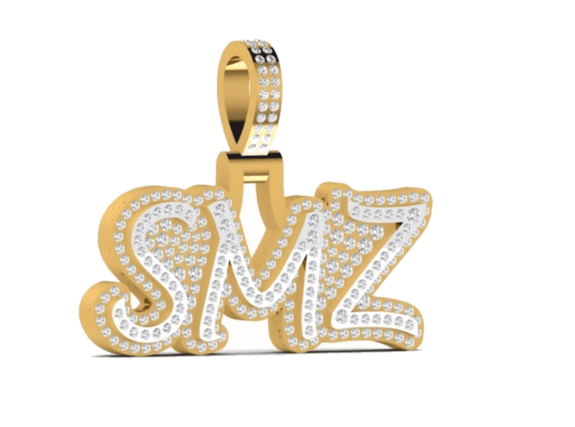 Custom Letter Block — SMZ