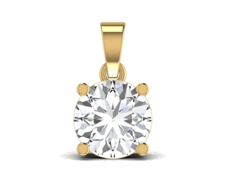 Round Six-Prong — 1ct