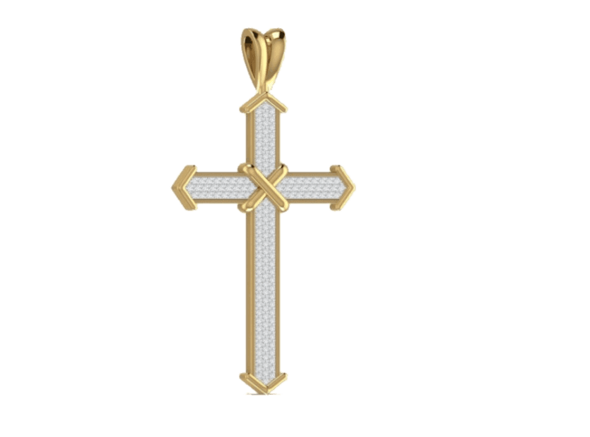 Diamond Cross Pendant