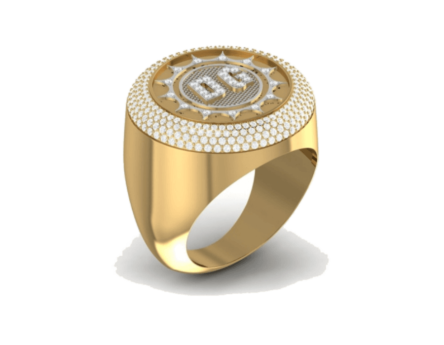 Raised Baguette Signet