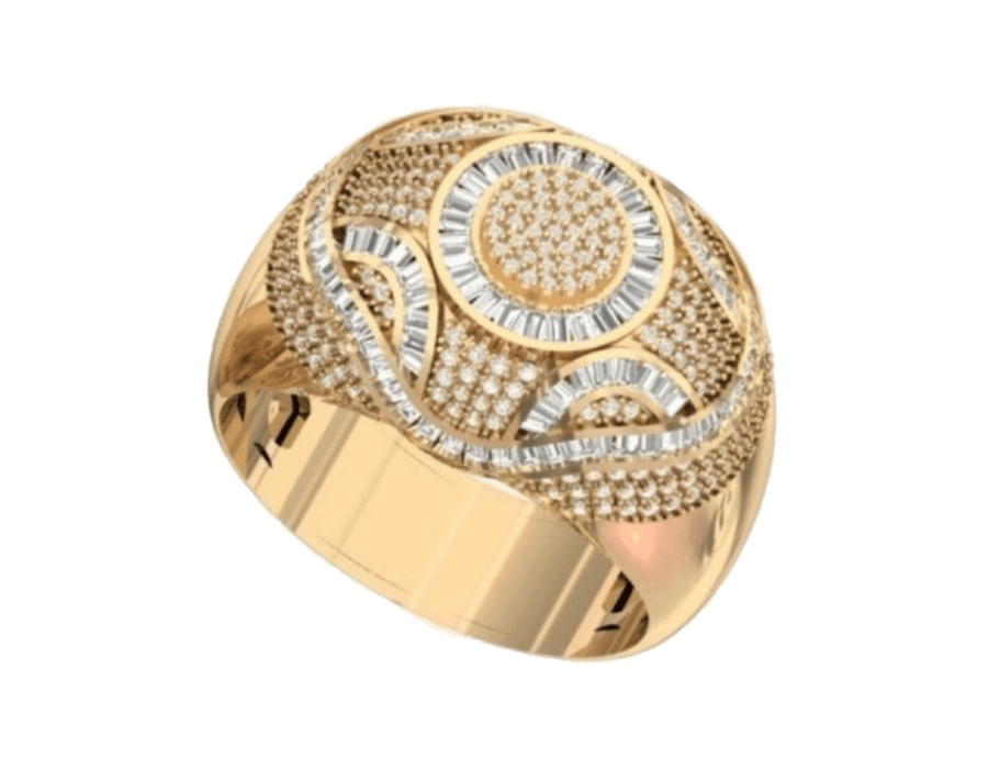 Crown Royale Iced Round Signet