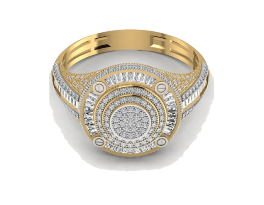 Sundial Iced Signet