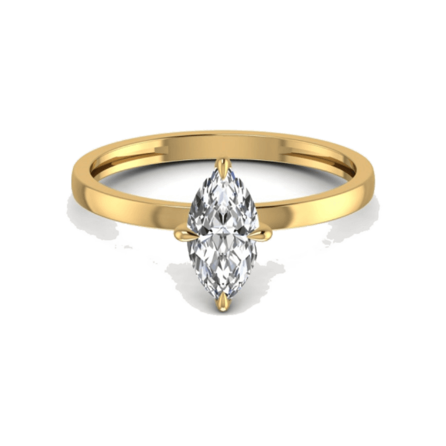 Oval Solitaire Ring