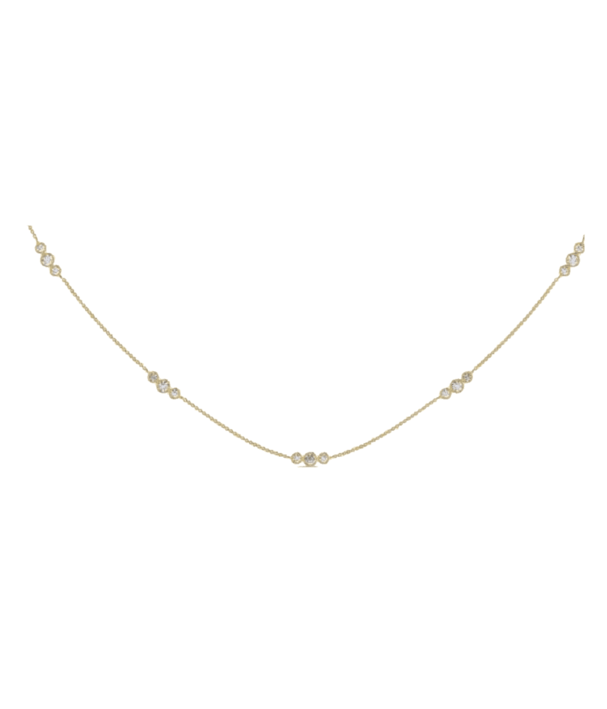 Slim Single-Row Tennis Chain